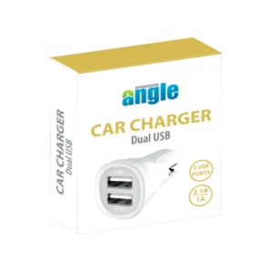 Angle Car Charger Dual Port