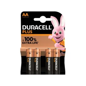 Duracell PLUS 100% AA 4PACK