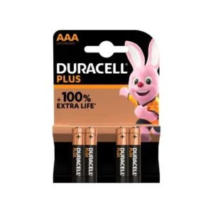 Duracell PLUS 100% AAA 4PACK