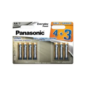 Panasonic SILVER AA 4+3PACK