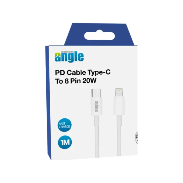 ANGLE PD cable Type C to 8 pin