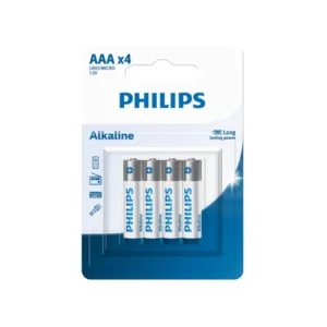 PHILIPS ENTRY ALKALINE AAA 4 PACK