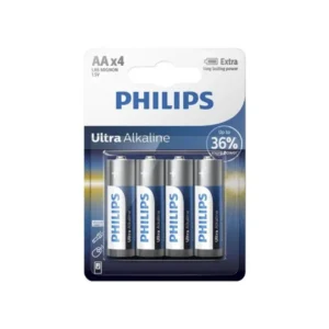 PHILIPS ULTRA ALKALINE AA 4 PACK
