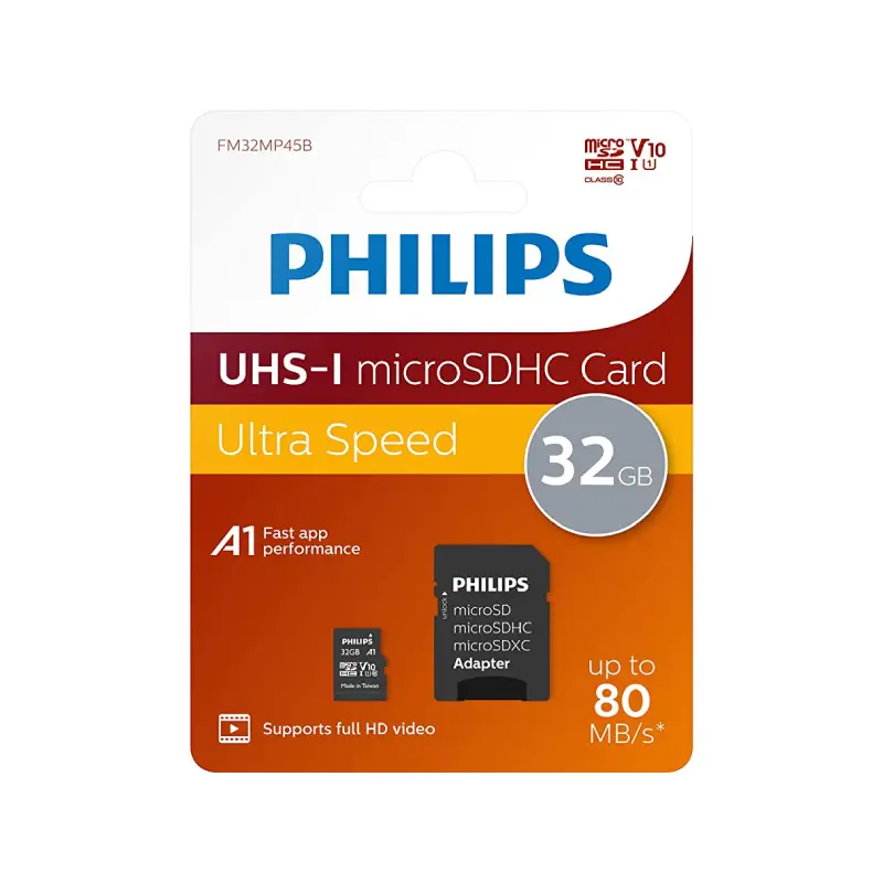 PHILIPS 32GB CLASS 10