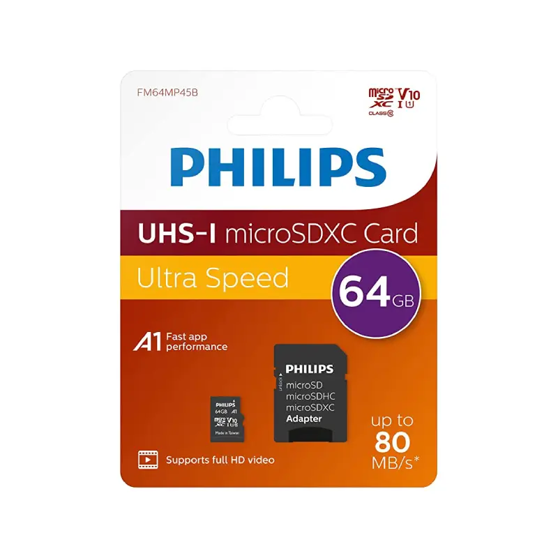 PHILIPS 64GB CLASS 10