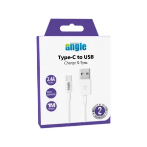 ANGLE TYPE C TO USB 2.4A