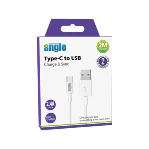 Angle Type C to USB 2M