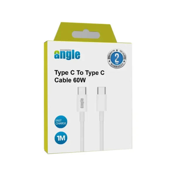 ANGLE TYPE C TO TYPE C 60W