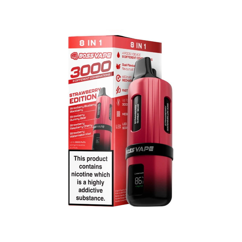 Boss Vape Strawberry Edition